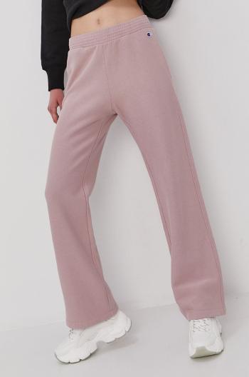 Nohavice Champion 113370 dámske, ružová farba, jednofarebné