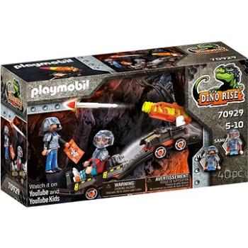 Playmobil Dino Mine Vozík s raketami (4008789709295)