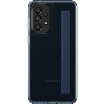 Samsung Galaxy A33 5G Polopriehľadný zadný kryt s pútkom čierny (EF-XA336CBEGWW)