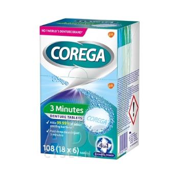 COREGA 3 Minutes DENTURE TABLETS