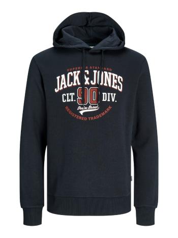 Jack&Jones Pánska mikina JJELOGO Standard Fit 12255617 Dark Navy S