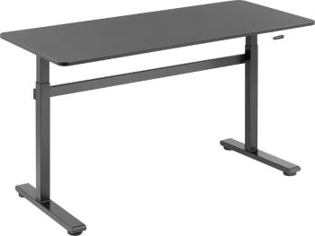 SpeaKa Professional písací stôl pre prácu v sede aj v stoji  SP-9007520 Farba stolové dosky: čierna (š x v x h) 1400 x 7