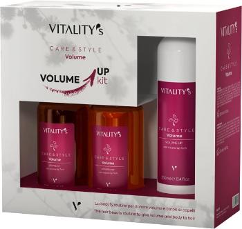 Vitality's Care & Style Volume Objemový set šampón, kondicionér a lak 3 x 250 ml