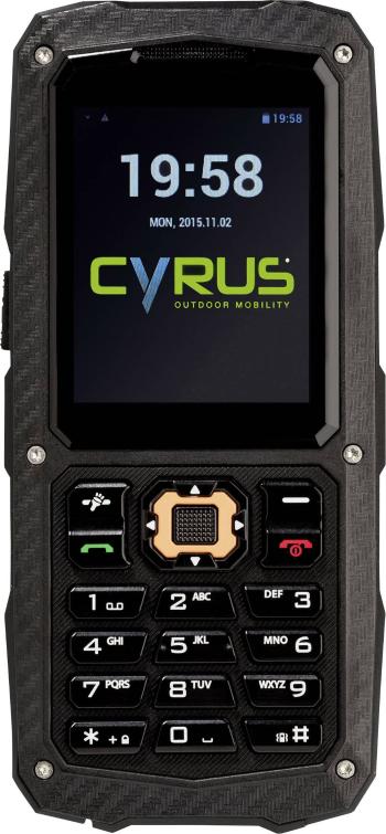 Cyrus CM8 Solid outdoorový telefón čierna