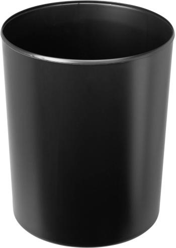 HAN  1818-S-13 bezpečnostné odpadkový kôš 20 l (Ø x v) 283 mm x 340 mm polystyrol, hliník čierna 1 ks