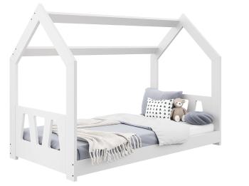 Detská posteľ Ourbaby Domek D2A biela 160x80 cm