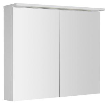 AQUALINE - KAWA STRIP Galérka s LED osvetlením 80x70x22cm, biela WGL80S