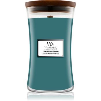 Woodwick Evergreen Cashmere vonná sviečka 610 g