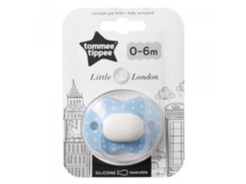 TOMMEE TIPPEE Cumlík symetrický C2N silikón Little London 0-6m chlapec