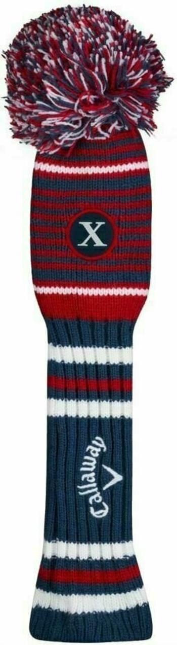 Callaway Pom Pom Hybrid Headcover 20 Navy/Red/White