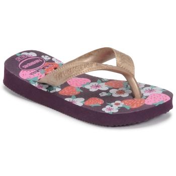 Havaianas  KIDS FLORES  Žabky Fialová