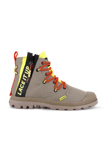 Tenisky Palladium Pampa Lite Lace It zelená farba