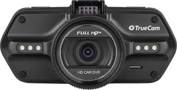 TrueCam A7s kamera za čelné autosklo s GPS Horizontálny zorný uhol=130 ° 12 V, 24 V  displej, mikrofón, na akumulátor