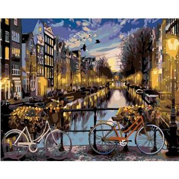 Maľovanie podľa čísel – Bicykle v Amsterdame (HRAmal00567nad)