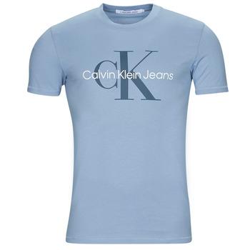 Calvin Klein Jeans  Tričká s krátkym rukávom MONOLOGO TEE  Modrá