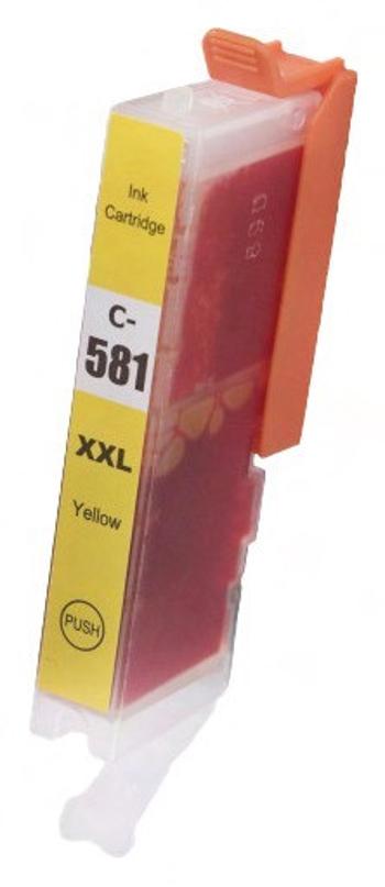 CANON CLI-581-XXL Y - kompatibilná cartridge, žltá, 11,7ml