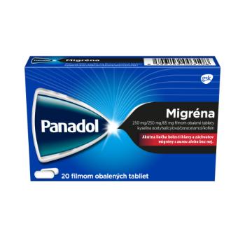 Panadol Migréna tbl.flm.20 x 250mg/250mg/65mg