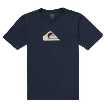 Quiksilver  Tričká s krátkym rukávom COMP LOGO TEE  Modrá