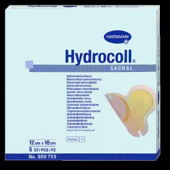 Hartmann HYDROCOLL SACRAL kompres hydrokoloidný rany v sakrálnej oblasti 5 ks
