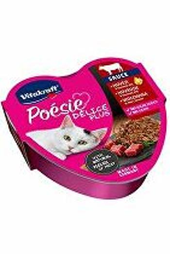 Vitakraft Cat Poésie Déli Plus Sauce vanička hovězí85g