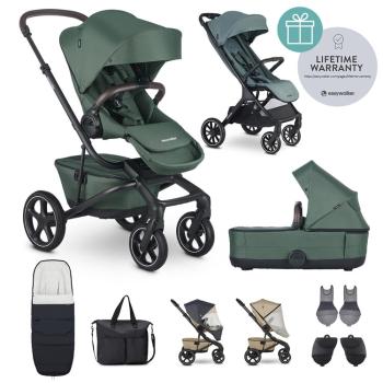 EASYWALKER Kočík kombinovaný Jimmey Pine Green XXL RWS + Jackey XL Forest Green