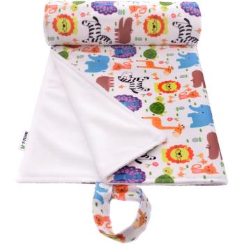 T-TOMI Changing Pad ZOO prateľná prebaľovacia podložka 50x70 cm