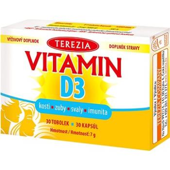 TEREZIA Vitamin D3 1000 IU 30 toboliek (3953412)