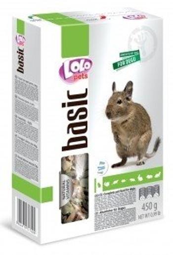 LOLOPETS LO Degu 500g základné krmivo