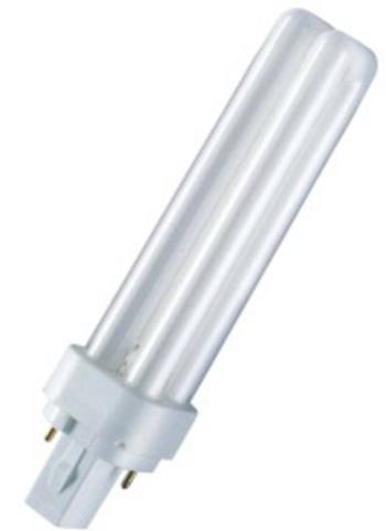 OSRAM úsporná žiarovka En.trieda 2021: G (A - G) G24d-1 138 mm 230 V 13 W = 65 W teplá biela žiarivkový tvar  1 ks