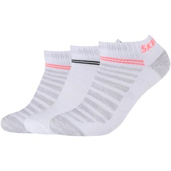 Skechers  3PPK Mesh Ventilation Socks  Športové ponožky Biela