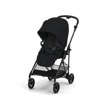 CYBEX Kočík športový Melio Carbon Moon Black