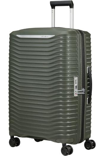 Samsonite Skořepinový cestovní kufr Upscape EXP 75/83 l - zelená