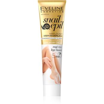 Eveline Cosmetics Snail Epil hydratačný depilačný krém s extraktom zo slimáka 125 ml