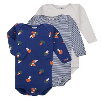 Petit Bateau  Pyžamá LOT 3 BODY  Viacfarebná