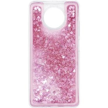 iWill Glitter Liquid Heart Case pre Xiaomi Redmi Note 9T 5G Pink (DIP123_76)