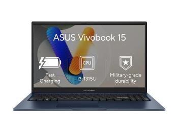 ASUS Vivobook 15 X1504VA-NJ907W, i3-1315U, 15.6˝ 1920x1080 FHD, UMA, 8GB, SSD 512GB, W11H, modry