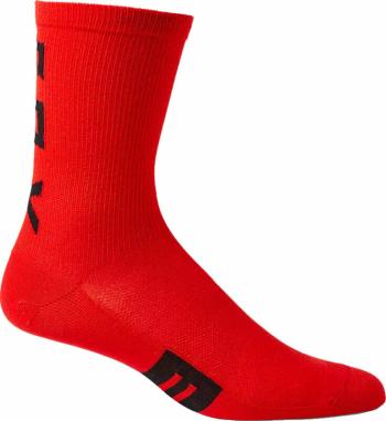 FOX Flexair Merino 6" Sock Fluorescent Red L/XL