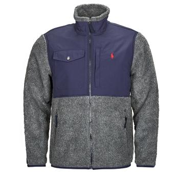 Polo Ralph Lauren  POLAIRE SHERPA ZIPPEE  Flísové mikiny Šedá