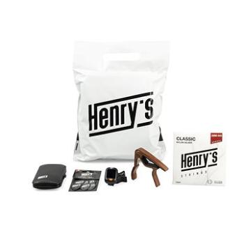 Henry`s Classic pack – struny, kapodaster, ladička, brnkadlá, manikúra (HECGPACK01)