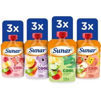 Sunar Cool ovocná kapsička mix príchutí III 12× 120 g (8592084418601)