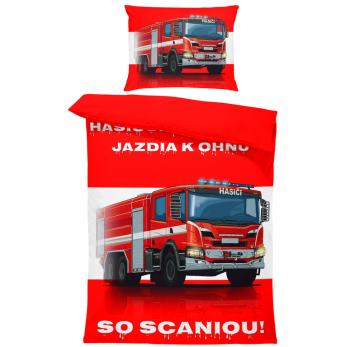 Obliečky Scania (Rozmer: 1x140/200 + 1x90/70)