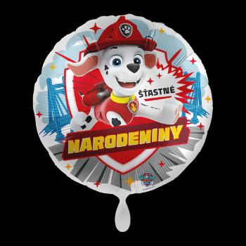 Fóliový balón - Šťastné narodeniny Marshall