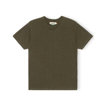 Revolution  T-Shirt Regular 1051 - Army/Melange  Tričká a polokošele Zelená