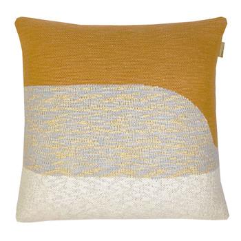 Malagoon  Vankúše Sunset knitted cushion yellow  Žltá