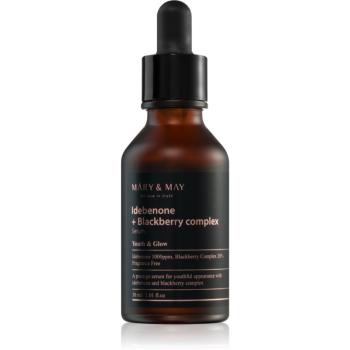 MARY & MAY Idebenone + Blackberry Complex Serum antioxidačné sérum pre rozjasnenie a vyhladenie pleti 30 ml