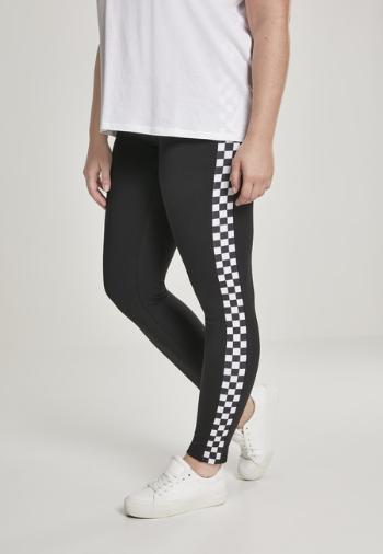 Urban Classics Ladies Side Check Leggings blk/chess - XS