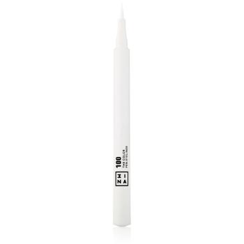 3INA The Color Pen Eyeliner očné linky vo fixe odtieň 100 - White 1 ml