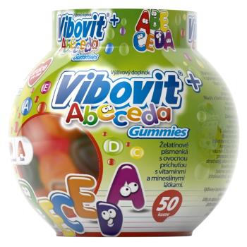 VIBOVIT+ ABECEDA Gummies želatínové písmenká 50 ks