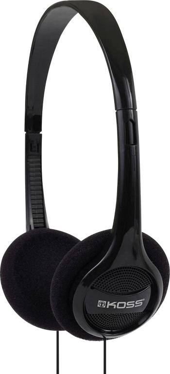 KOSS KPH7k  Hi-Fi slúchadlá On Ear na ušiach  čierna