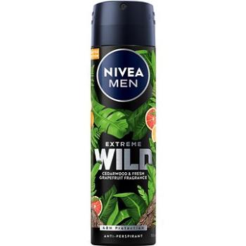 NIVEA Men Wild Cedarwood & Grapefruit Sprej antiperspirant 150 ml (9005800356808)